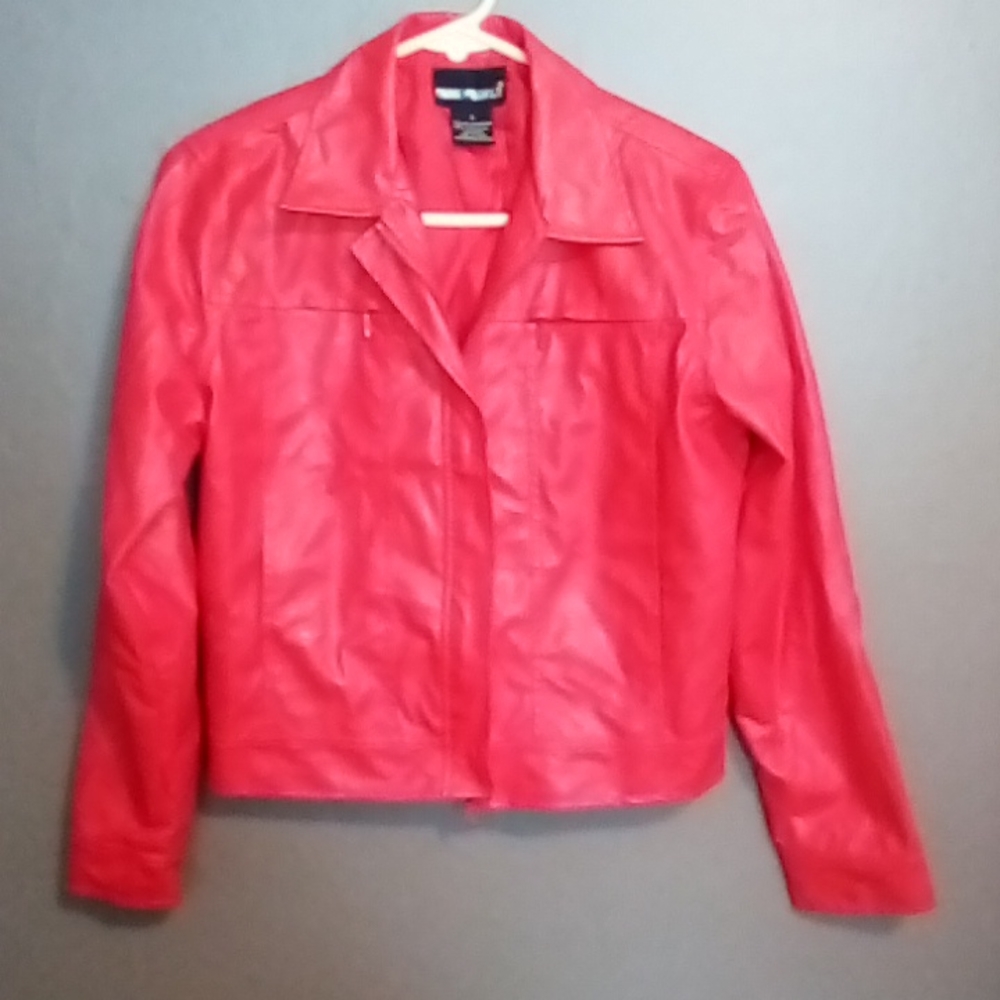 Polyurethane Jacket - red - small